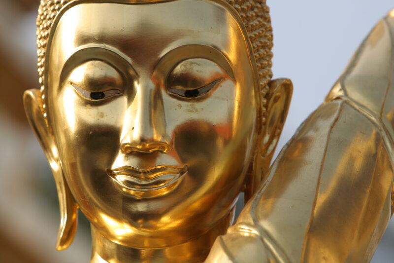 Buddha Sculpture in Thailand — Stock images of Buddhism, symbols of Buddhism — Thailand, Temple, Temples, Wat, Pagoda