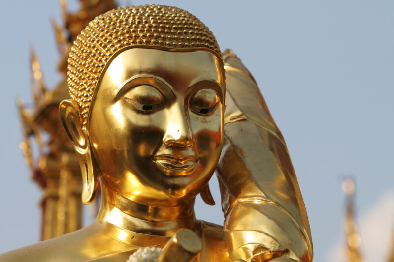 Buddha Sculpture in Thailand — Stock images of Buddhism, symbols of Buddhism — Thailand, Temple, Temples, Wat, Pagoda