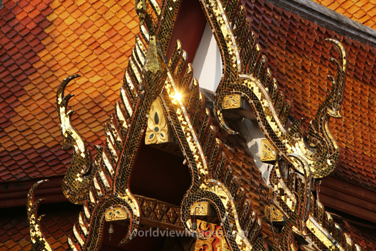 Buddhist Pagoda in Chiang Mai, Thailand