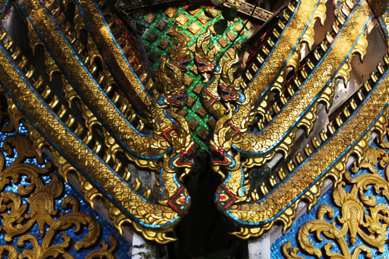 Buddhist Pagoda in Chiang Mai, Thailand — Stock images of Buddhism, symbols of Buddhism — Thailand, Temple, Temples, Wat, Pagoda