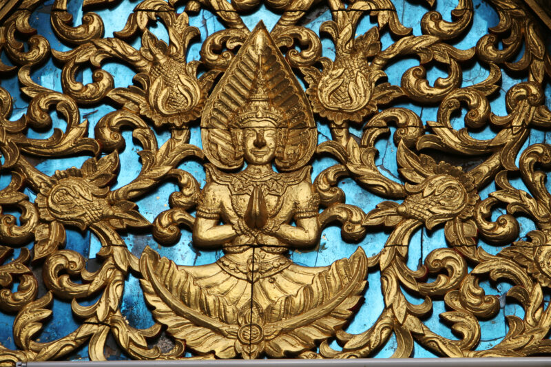 Buddhist Pagoda in Chiang Mai, Thailand — Stock images of Buddhism, symbols of Buddhism — Thailand, Temple, Temples, Wat, Pagoda