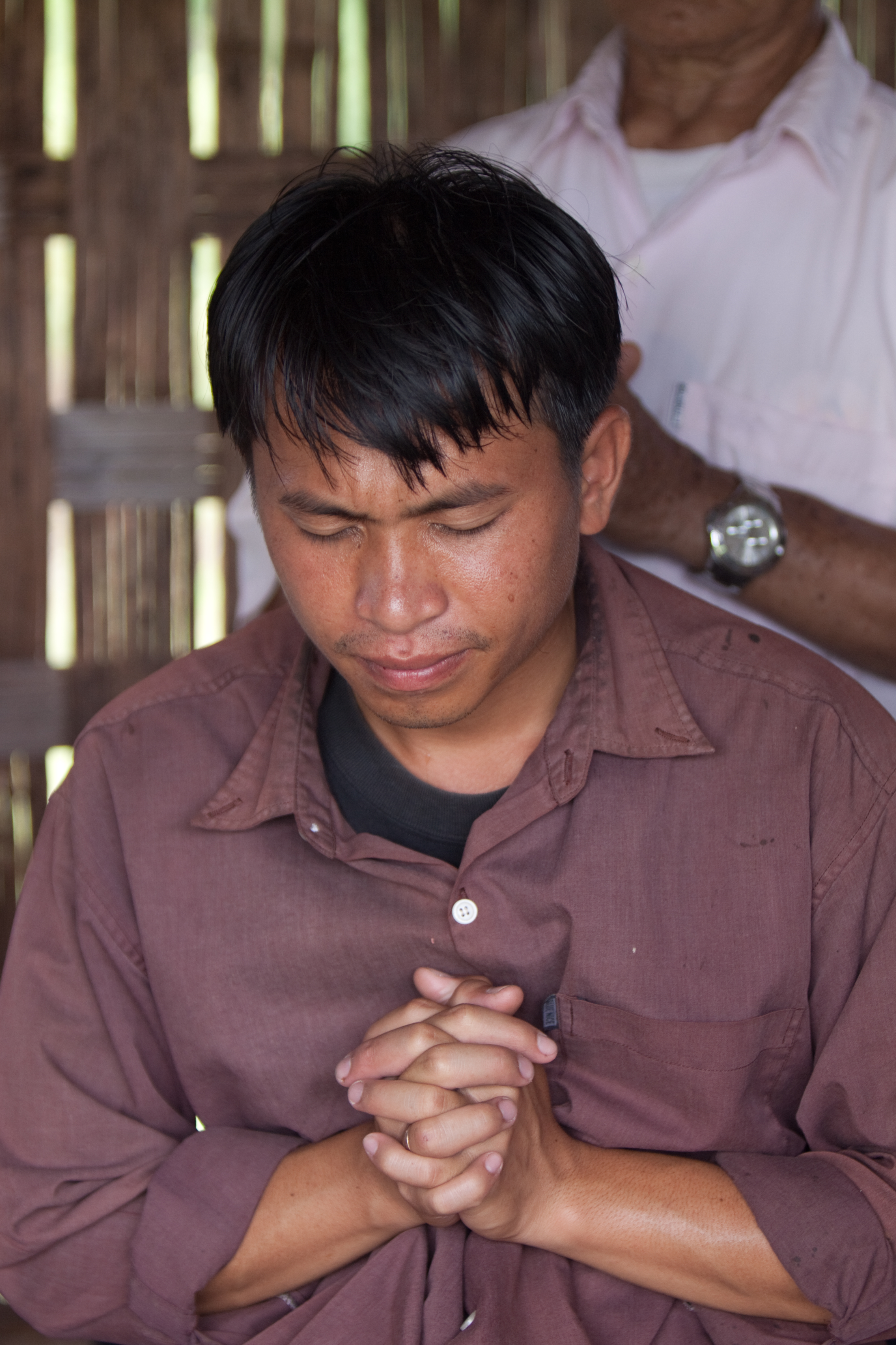 Prayer in Laos