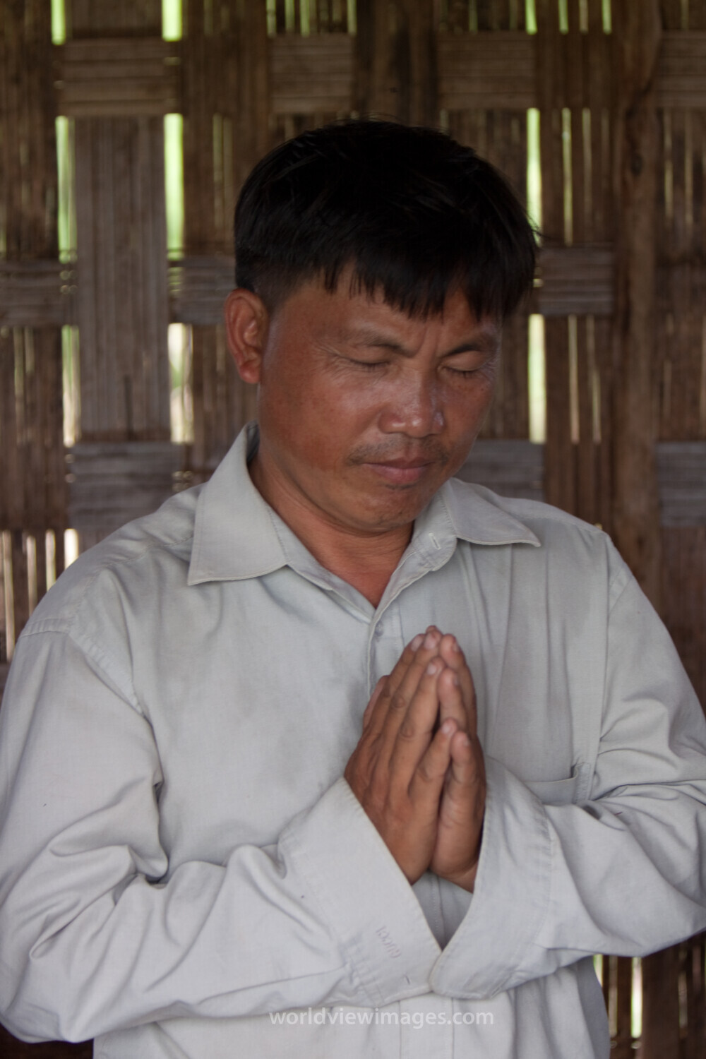 Prayer in Laos