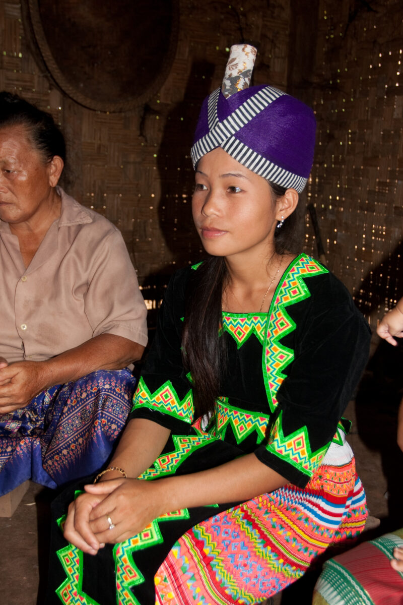 Bible Study in Laos — Ethnic Minority people study the Bible with a Adventist Pastor visiting their village in Laos — Laos, Southeast Asia, Bible Study, Chri...