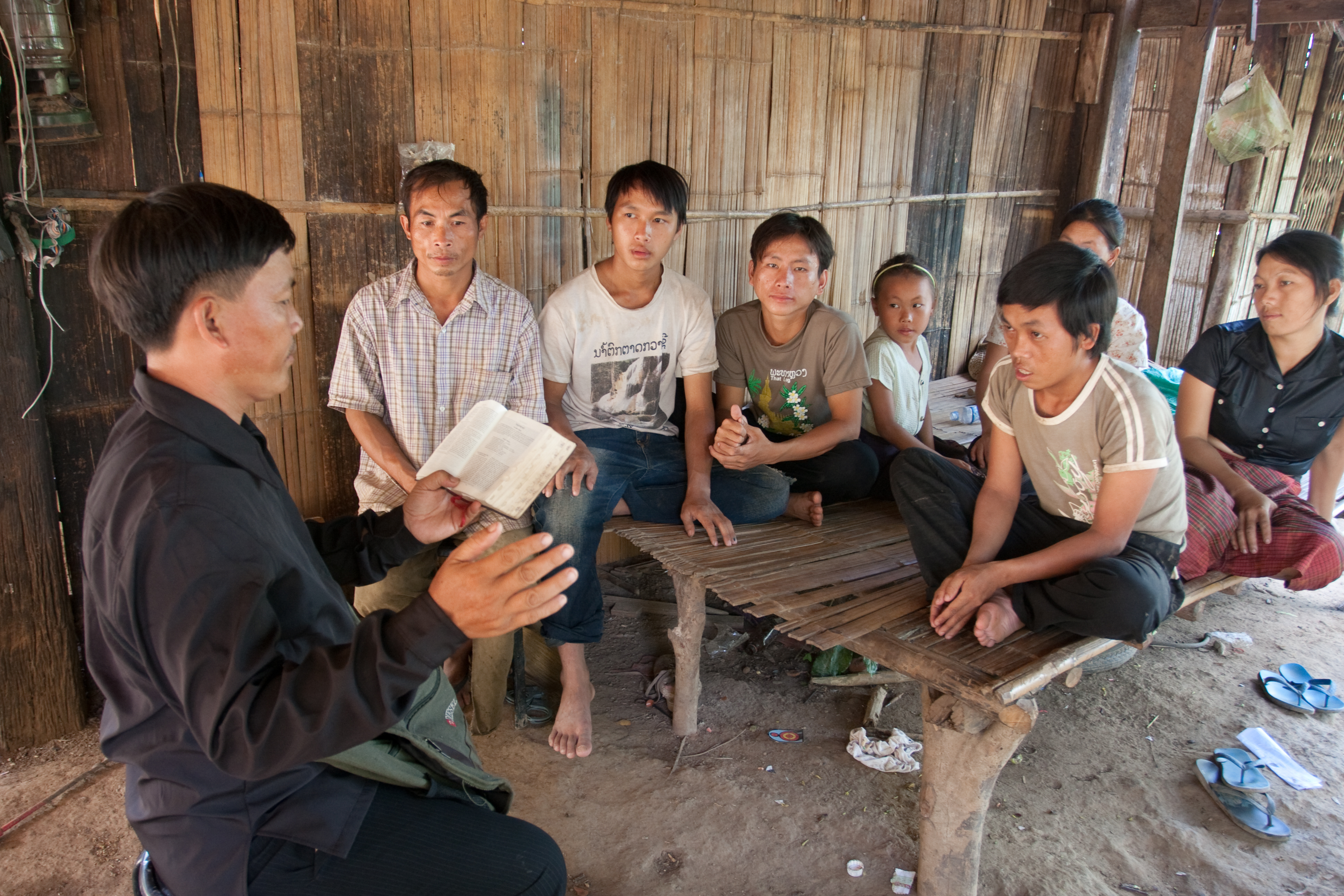 Bible Study in Laos