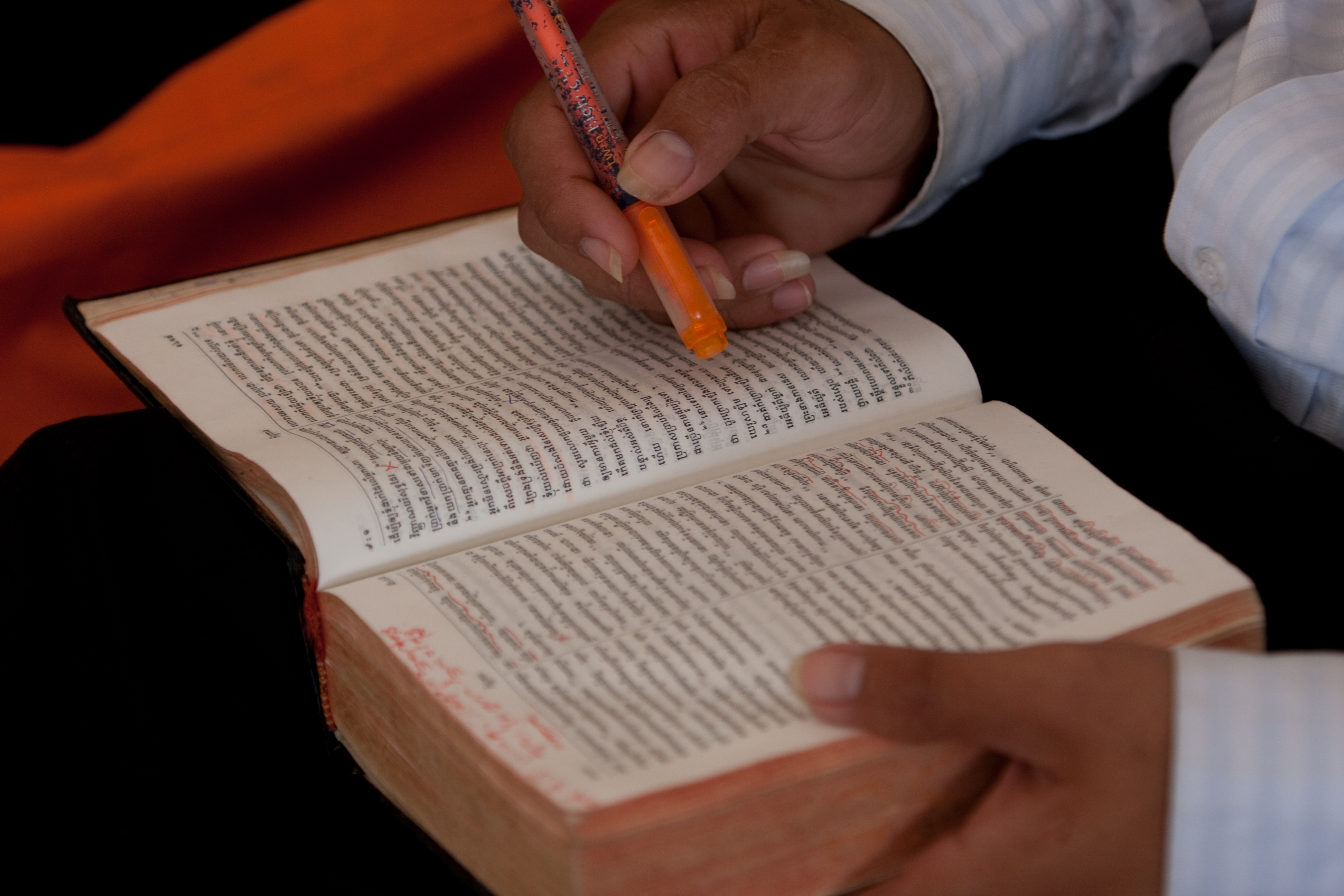 Bible Study in Cambodia