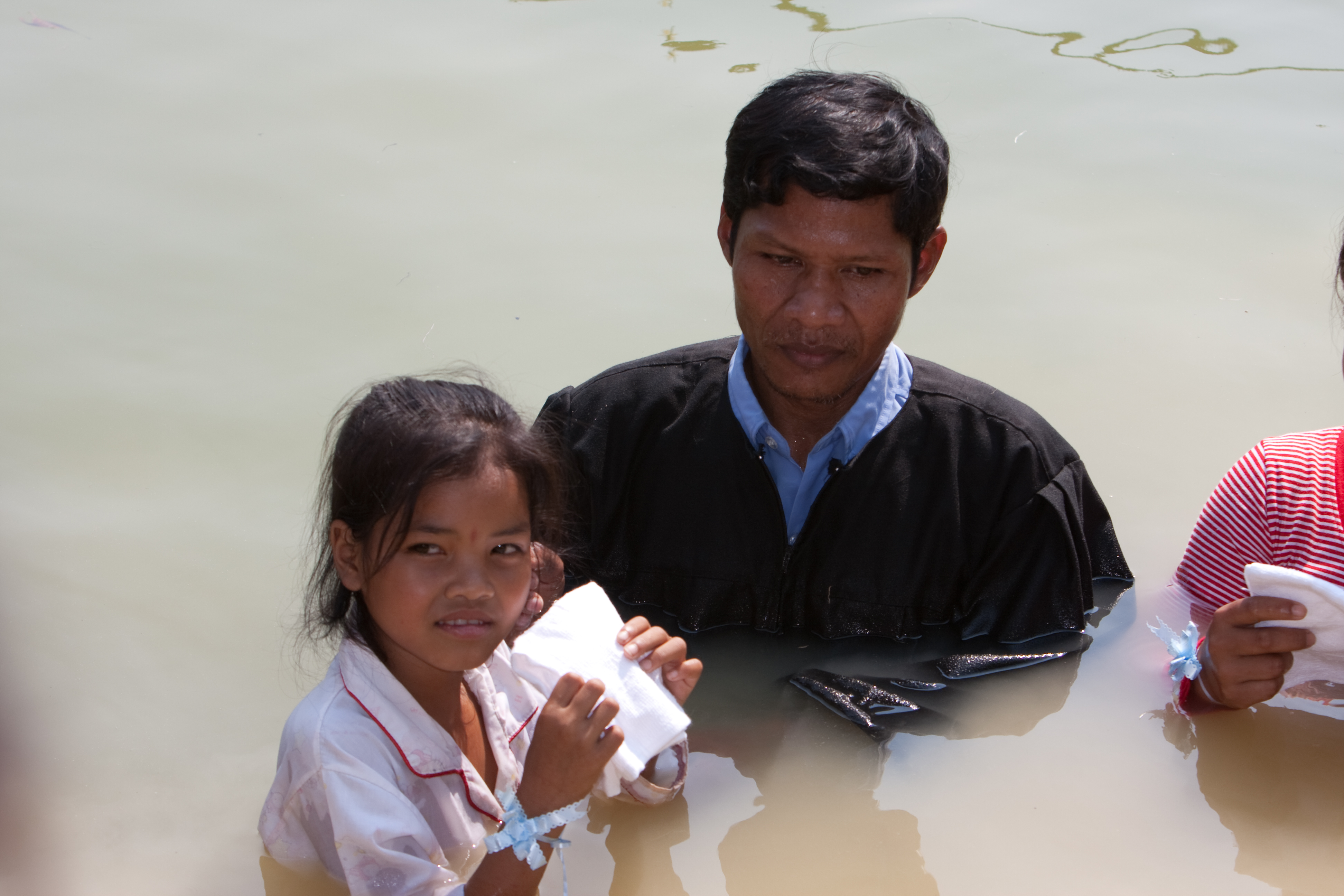 Christian Baptism in Cambodia