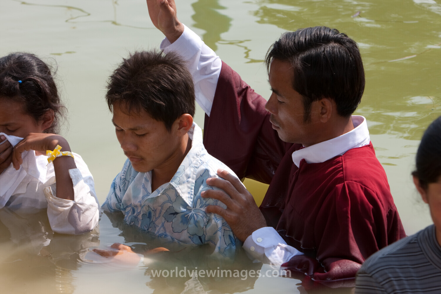 Christian Baptism in Cambodia