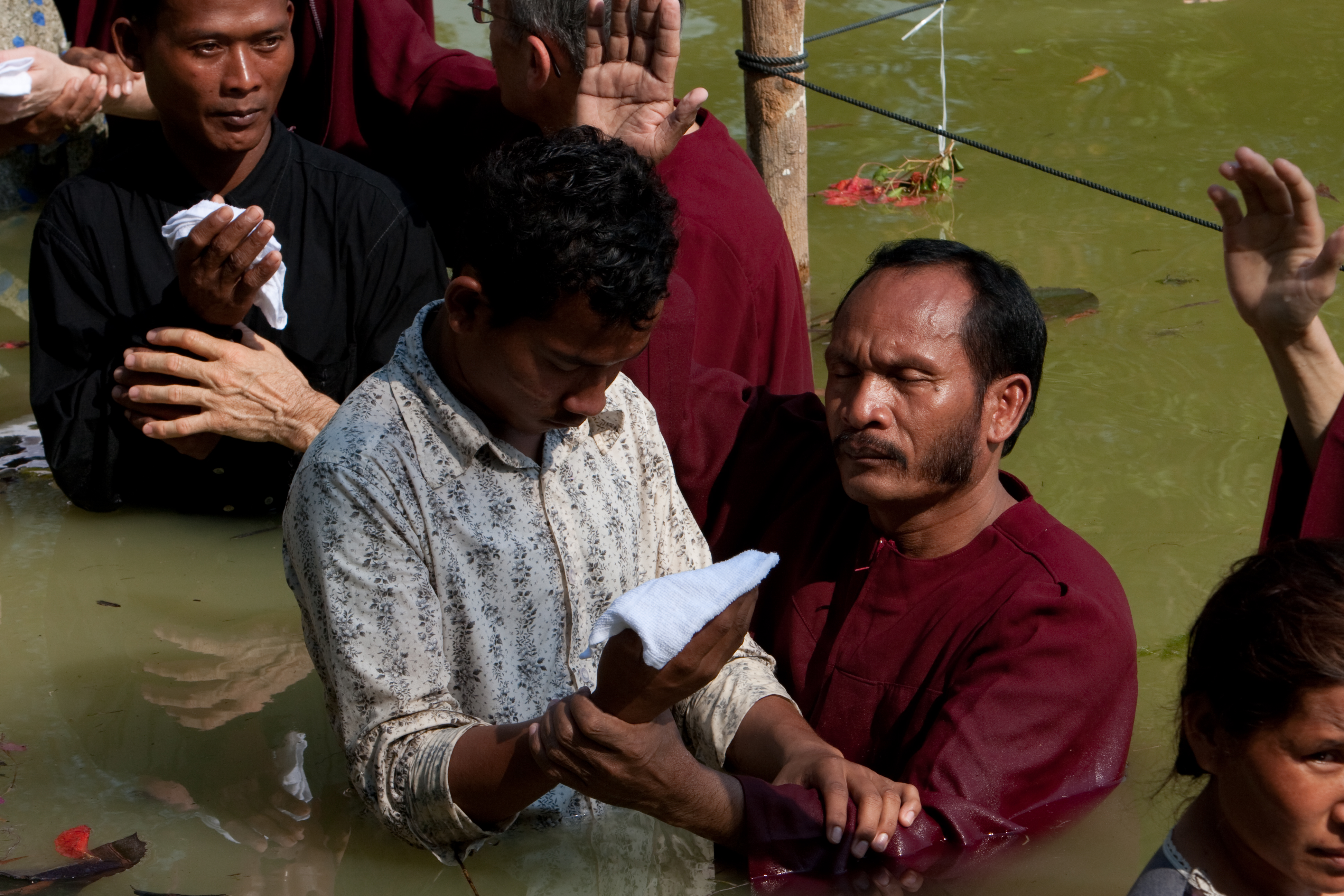 Christian Baptism in Cambodia