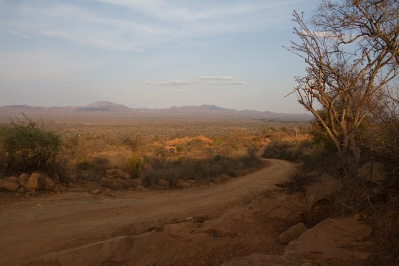 Drought in Kenya — Stock Images of Climate change in Keny leading to years of drought and desertification — Kenya, drought
