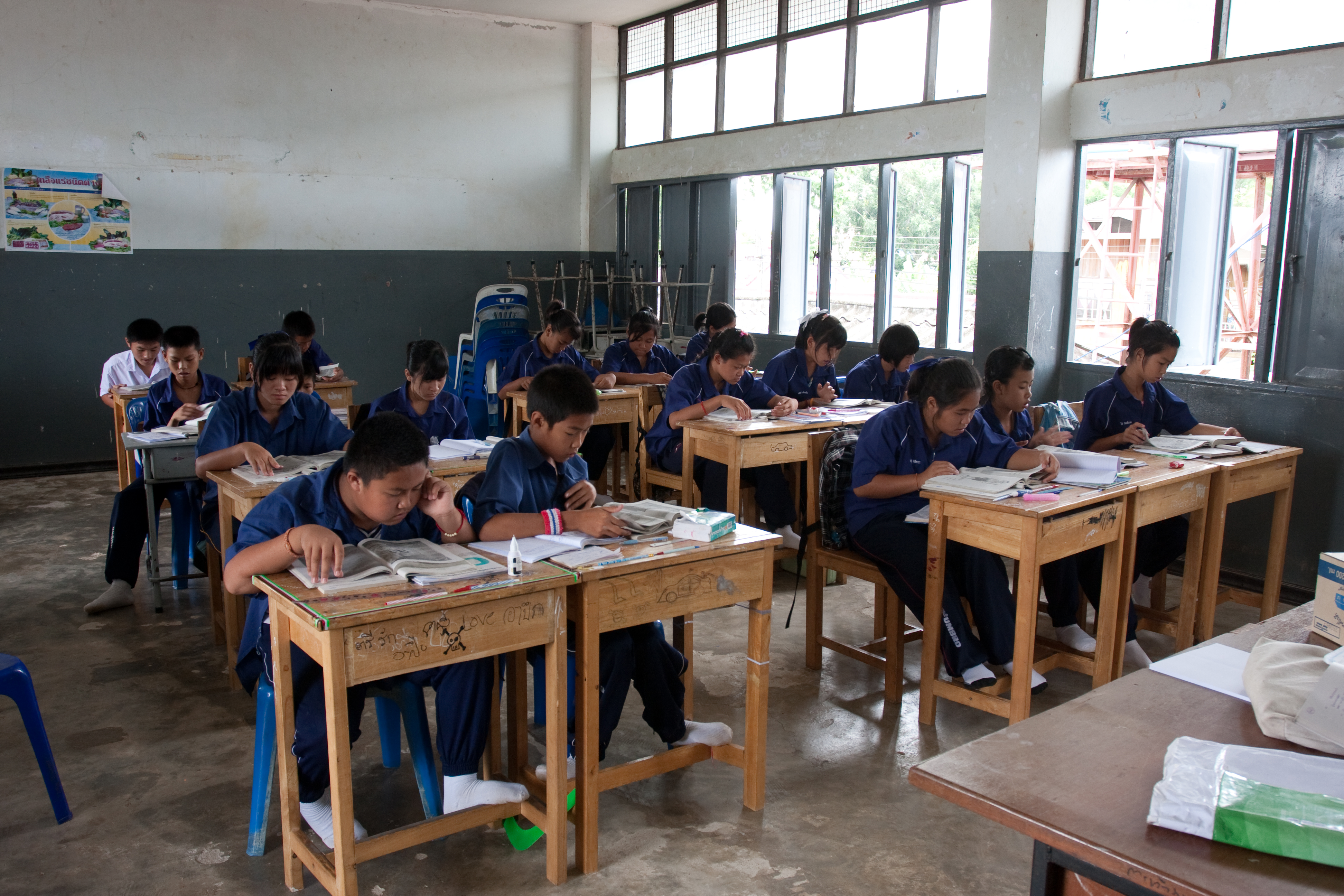 Classroom in Thailand