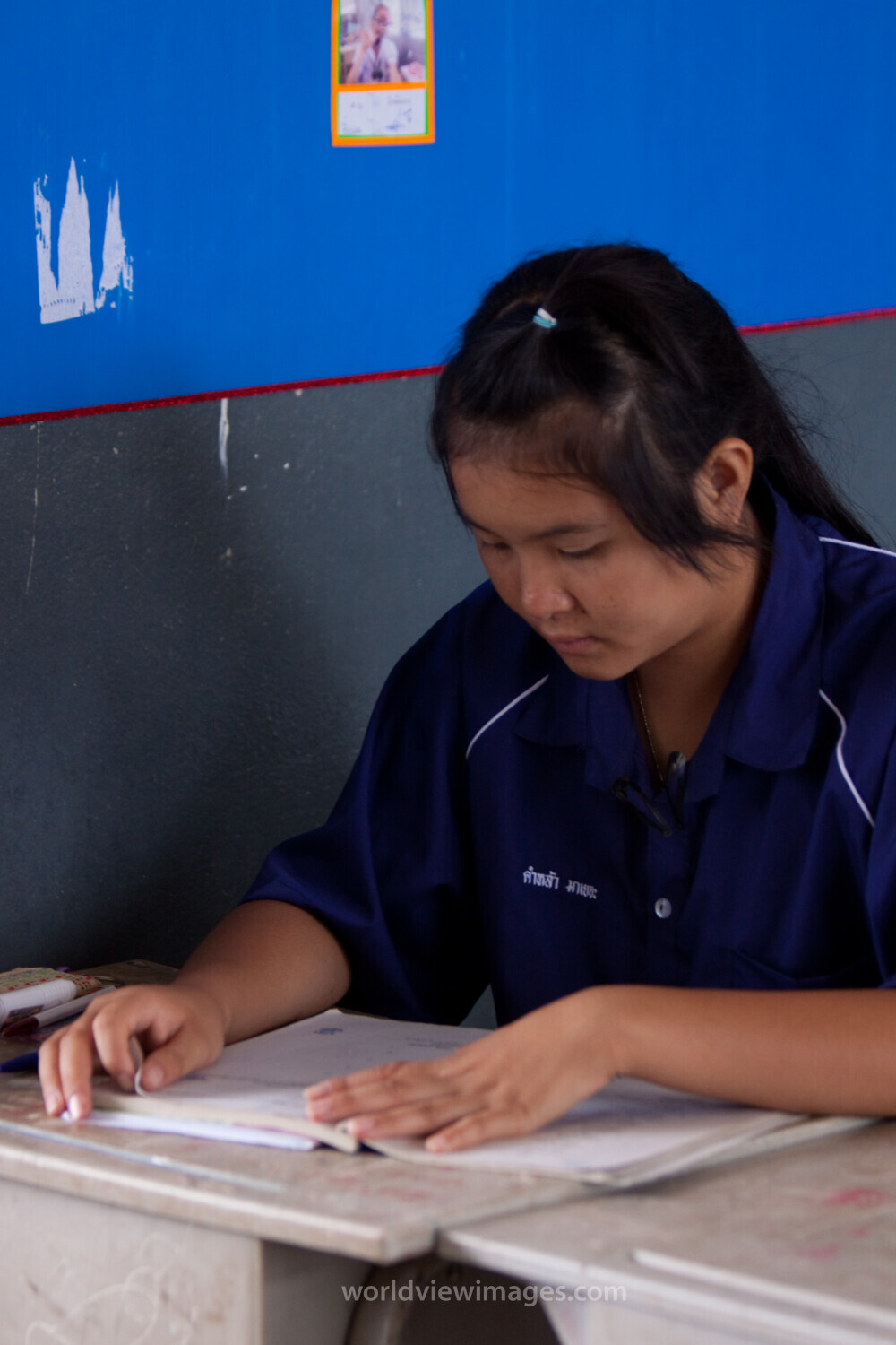 Girls in School in Thailand