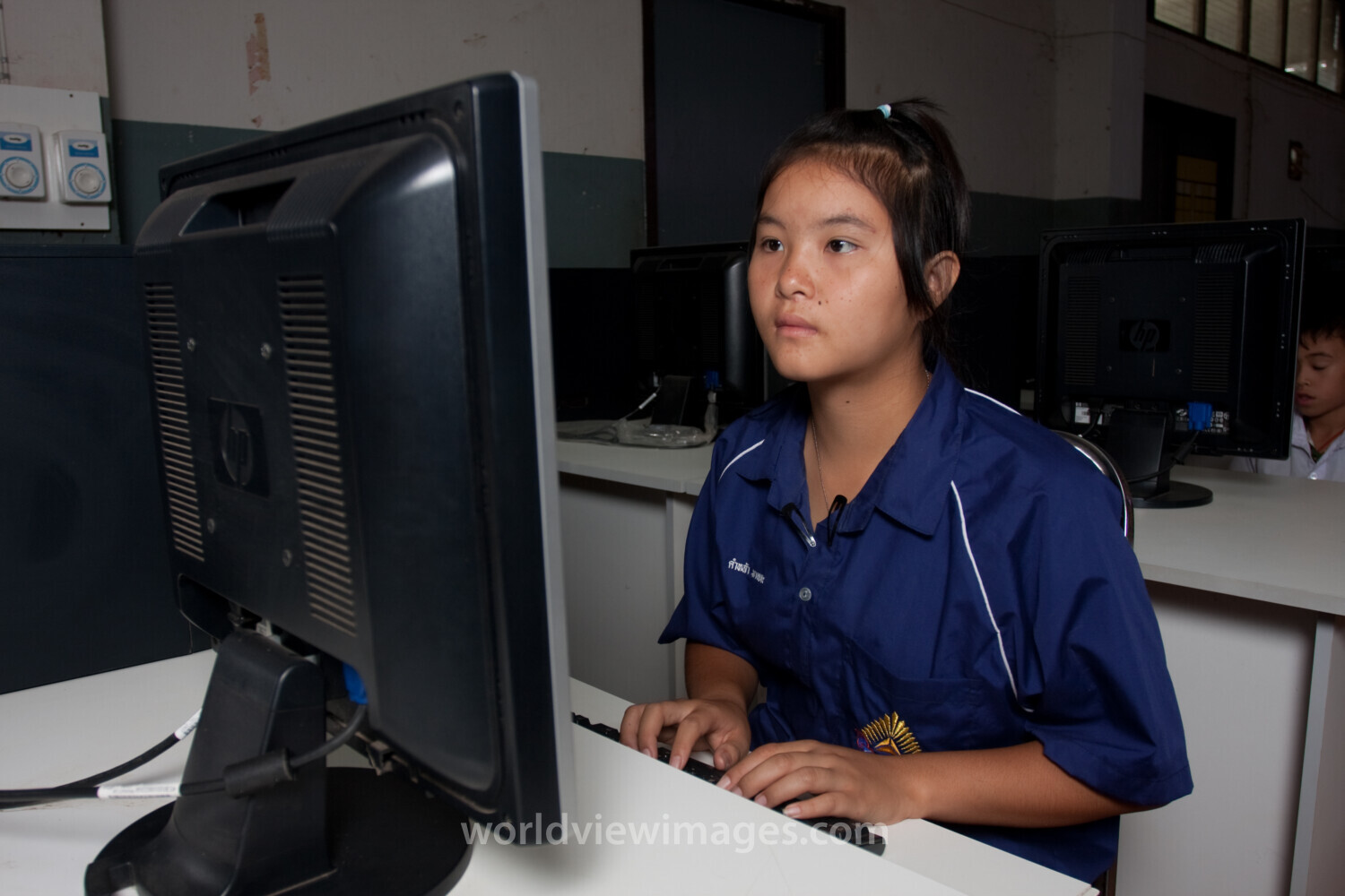 Girls in School in Thailand