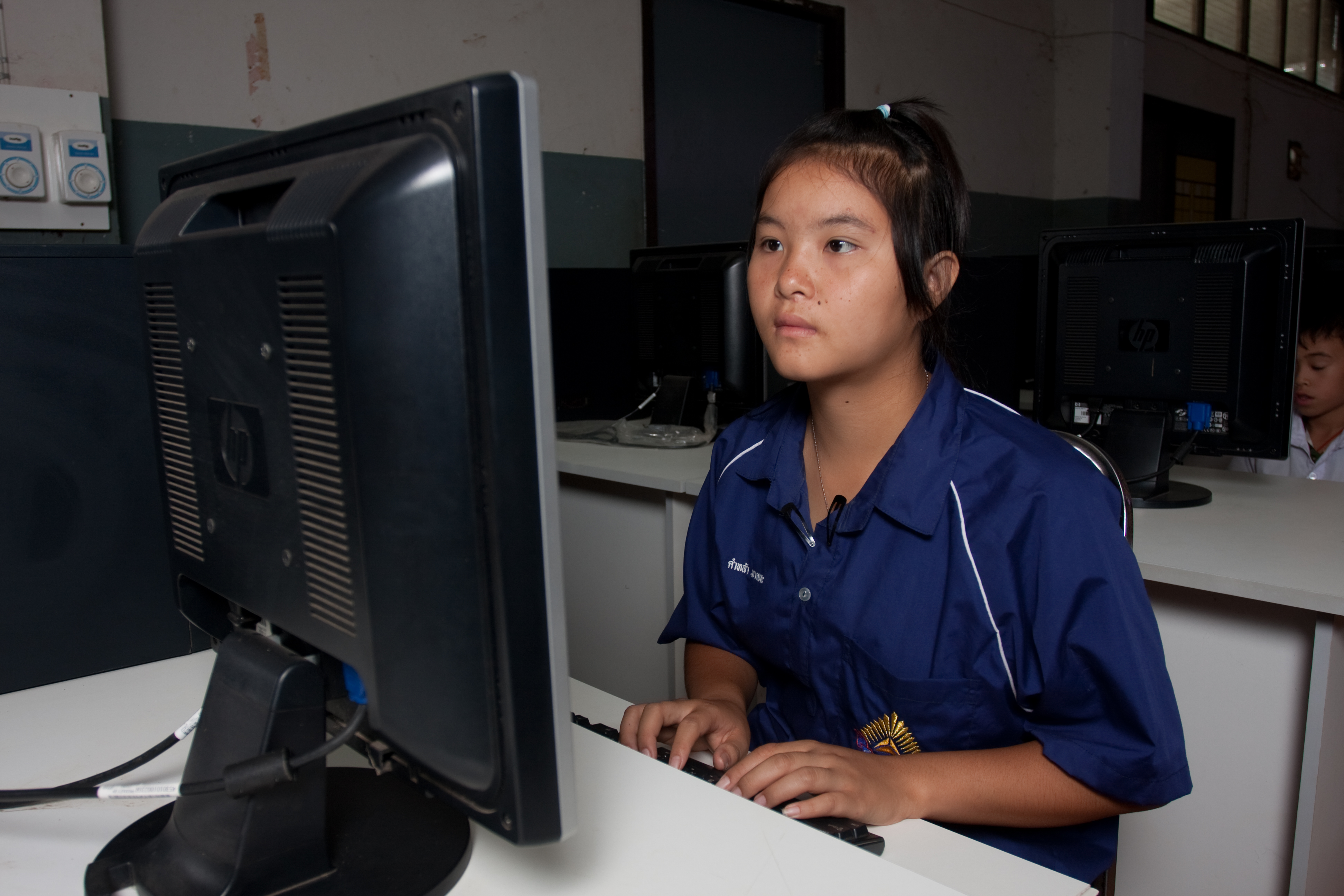 Girls in School in Thailand