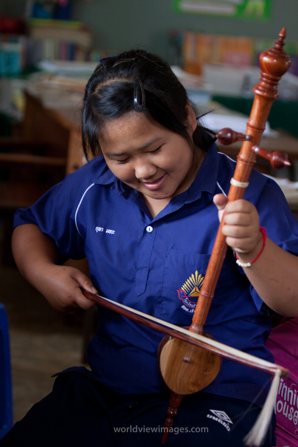 Girls in School in Thailand