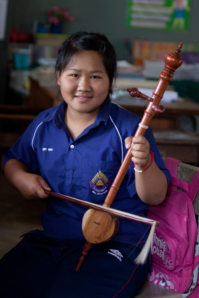 Girls in School in Thailand — Young girls getting an education in Thailand, with the help of scholarships from ADRA — Thailand, School, education, learning, ...