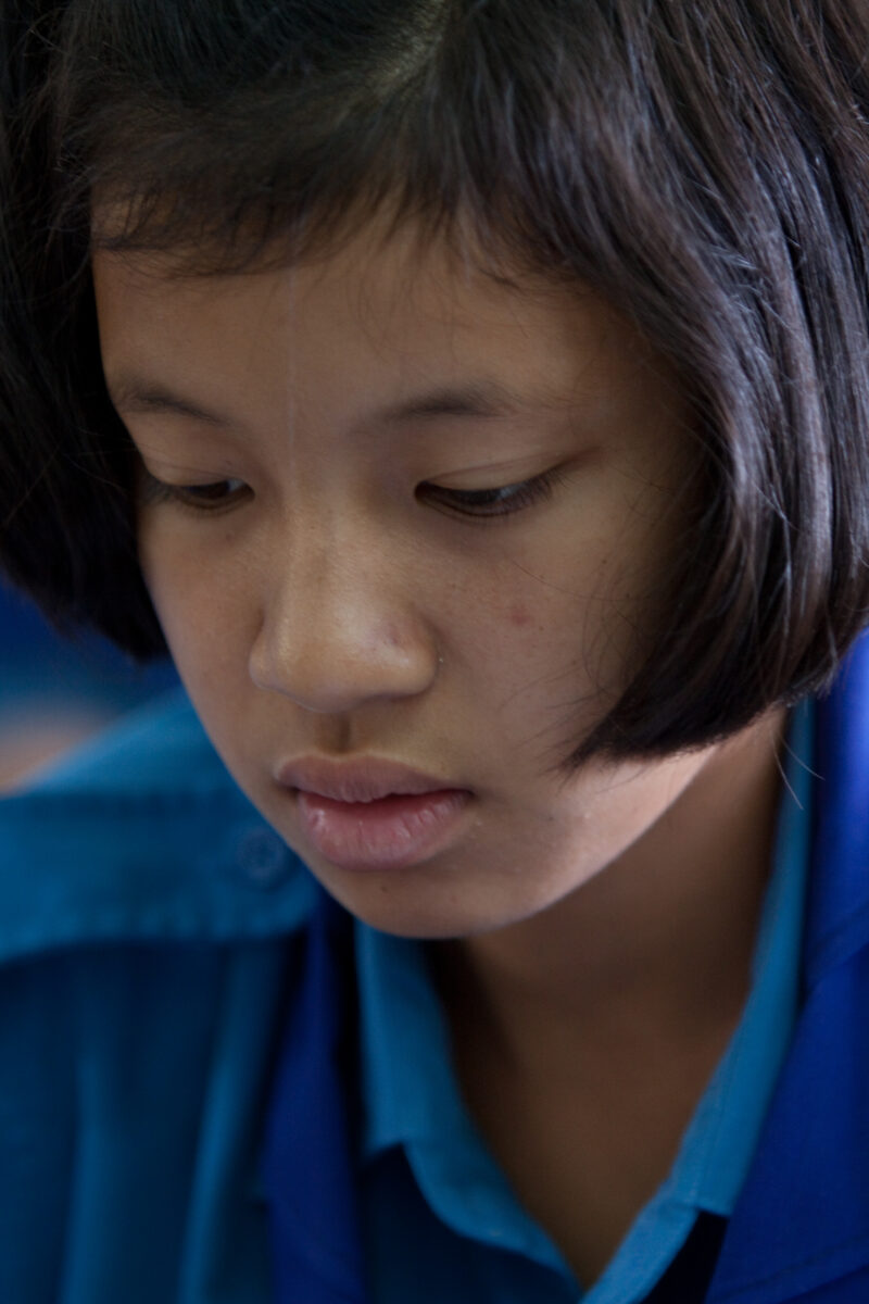 Girls in School in Thailand — Young girls getting an education in Thailand, with the help of scholarships from ADRA — Thailand, School, education, learning, ...