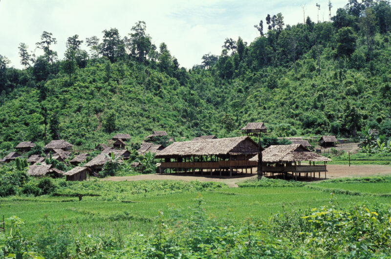 Karen Refugee School in Thailand — Students attend a bamboo school in a refugee camp for Karen, fleeing violence from Burmese military. — Thailand, Burma, My...