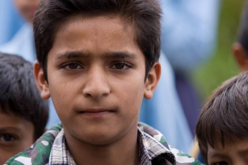 Boy in Nepal — Children attend school in rural Nepal, thanks to a sponsorship program run by ADRA — Nepal, students, children, elementary, school