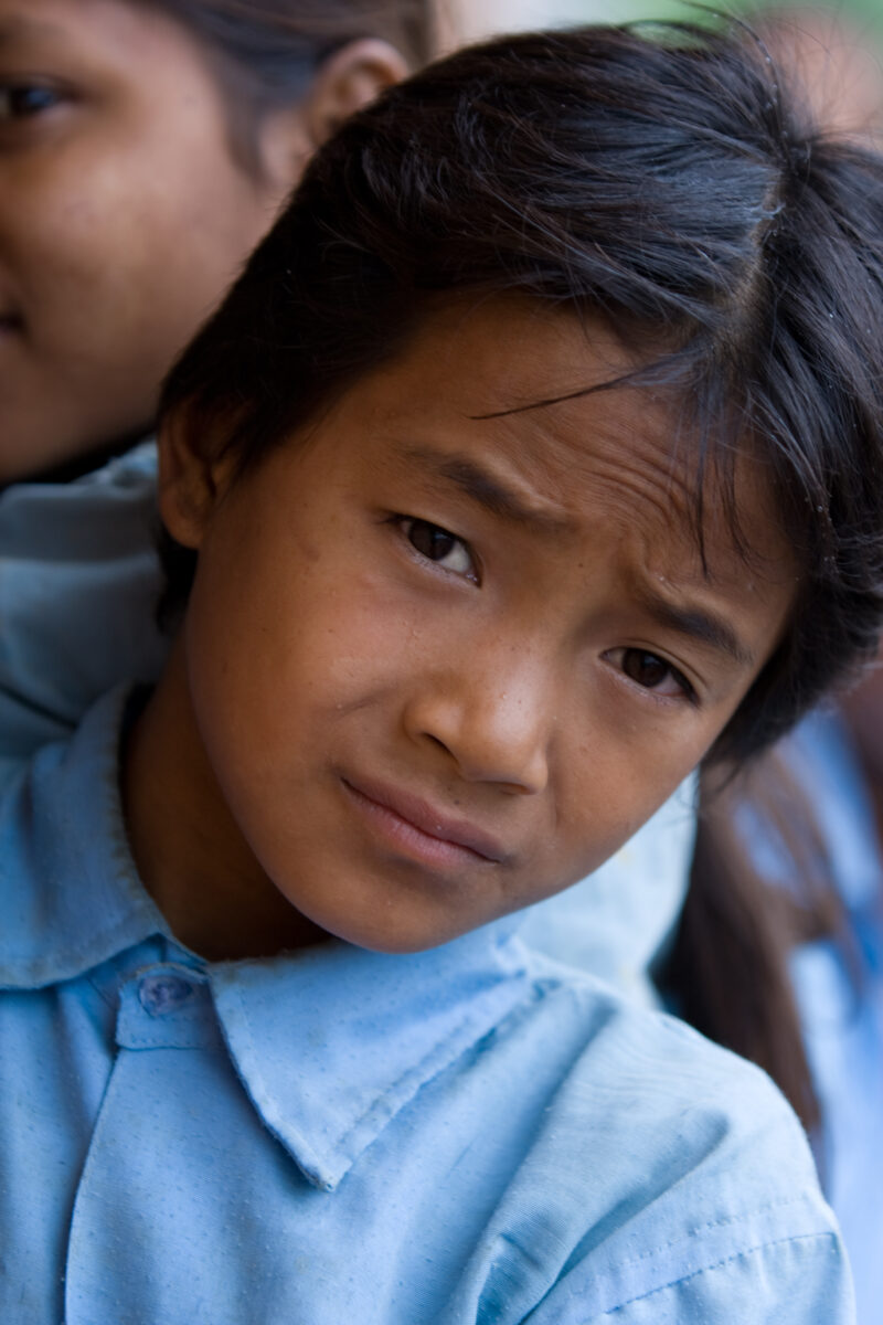 Boy in Nepal — Children attend school in rural Nepal, thanks to a sponsorship program run by ADRA — Nepal, students, children, elementary, school
