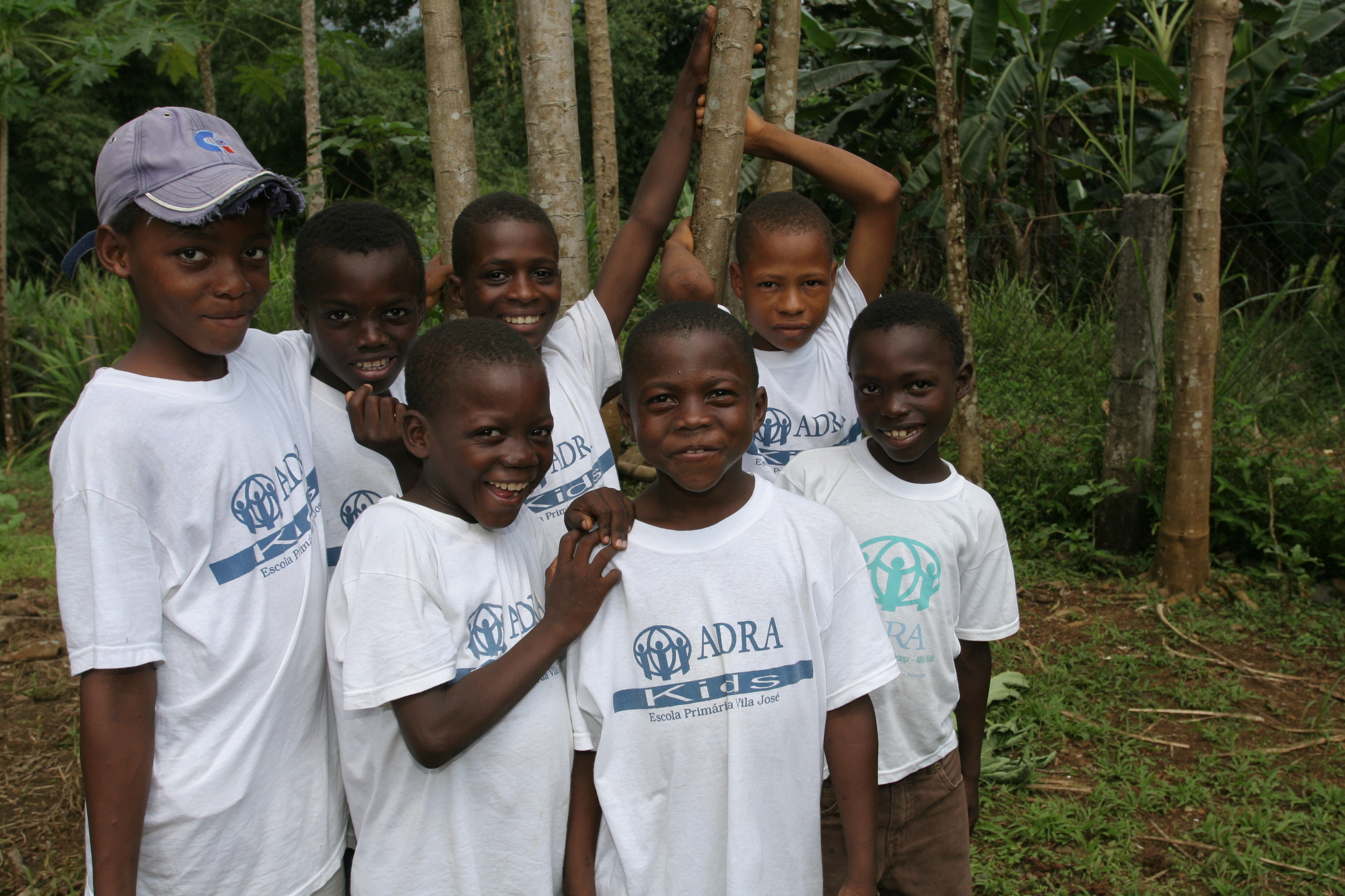 Students in Sau Tome