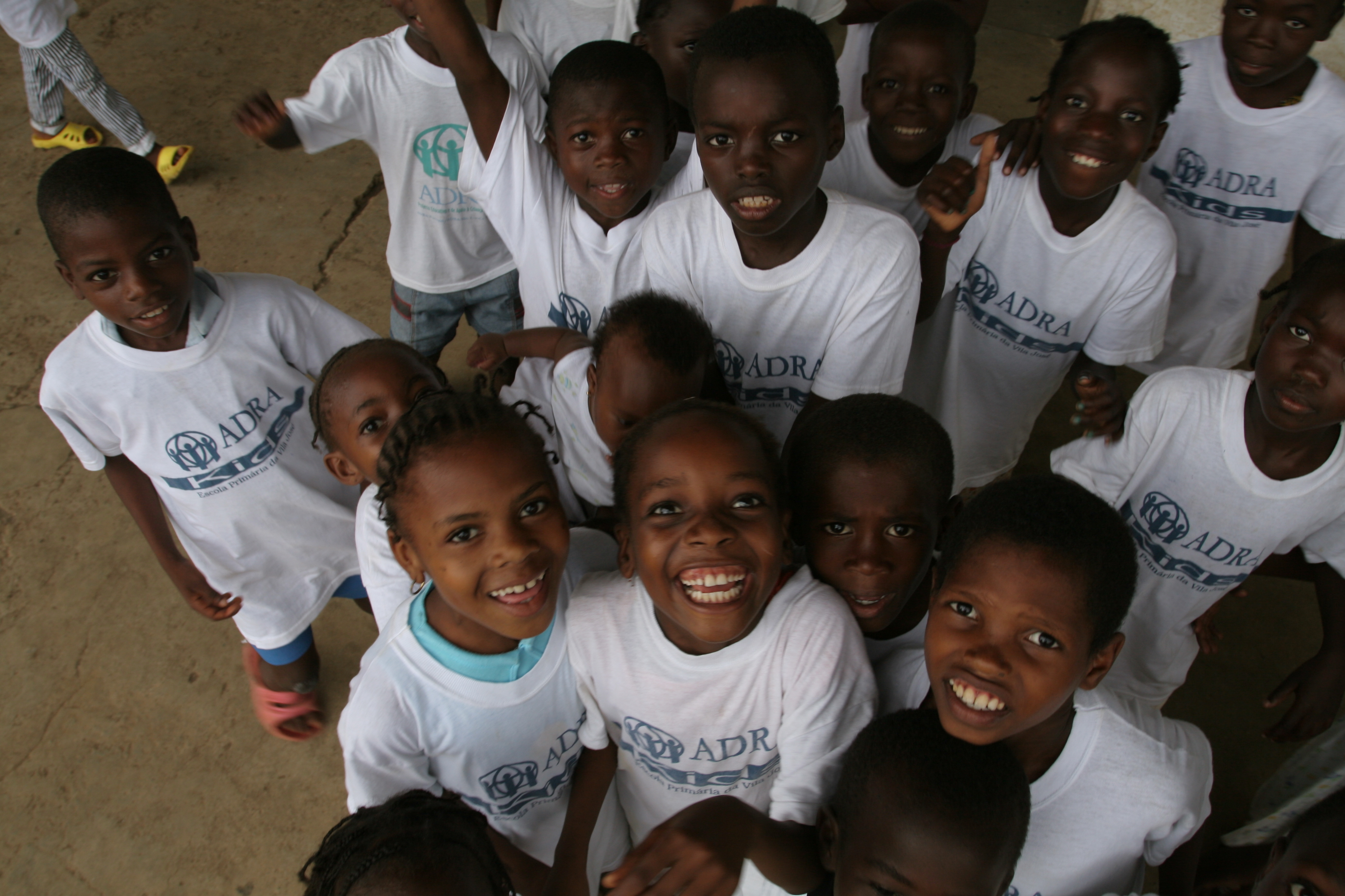 Students in Sau Tome