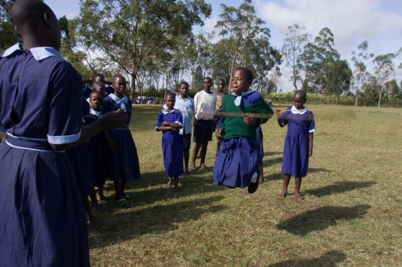 PE Class in Kenya — Students play at PE Class at School — ADRA, AID, Africa, Assistance, Development