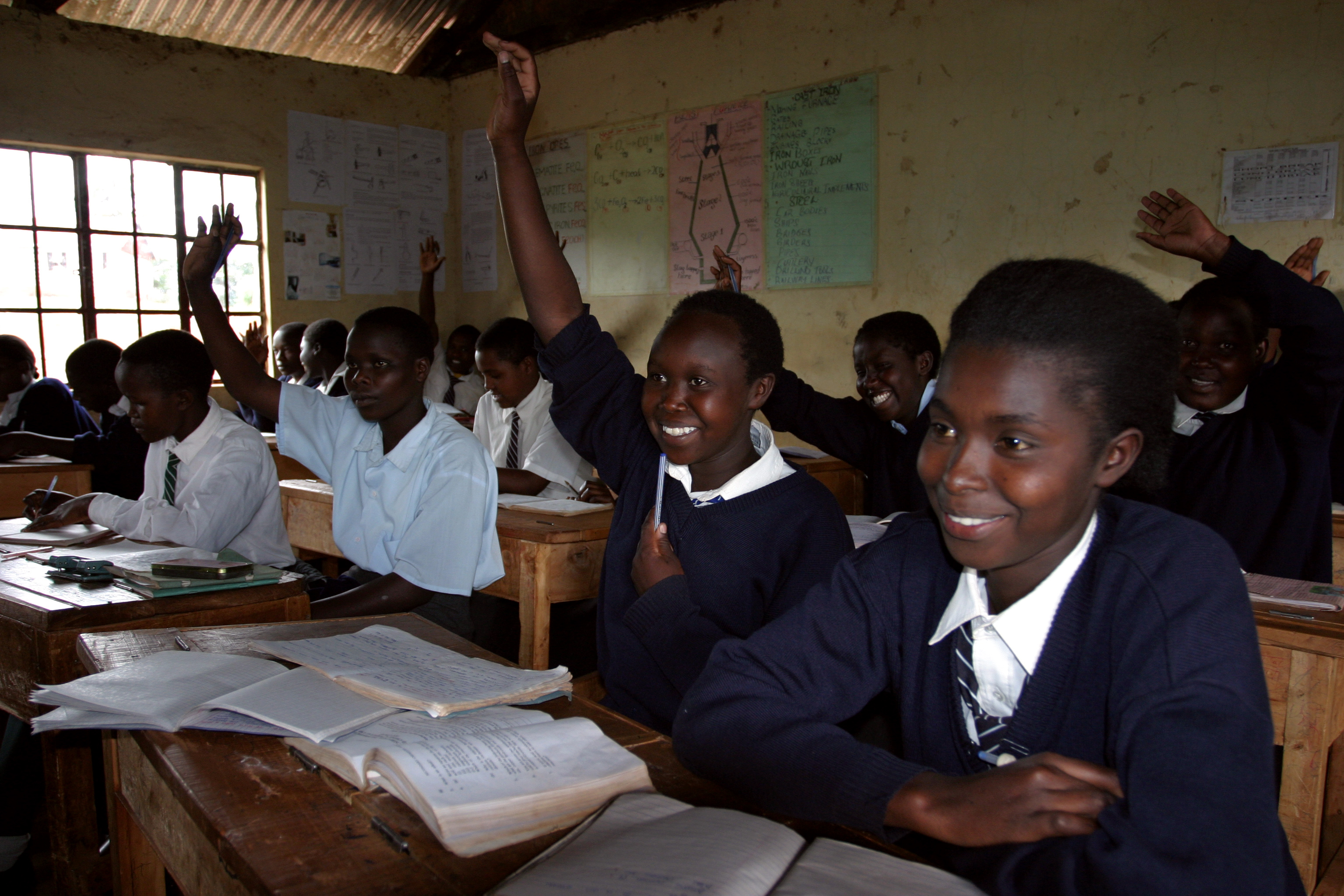 Students in Kenya