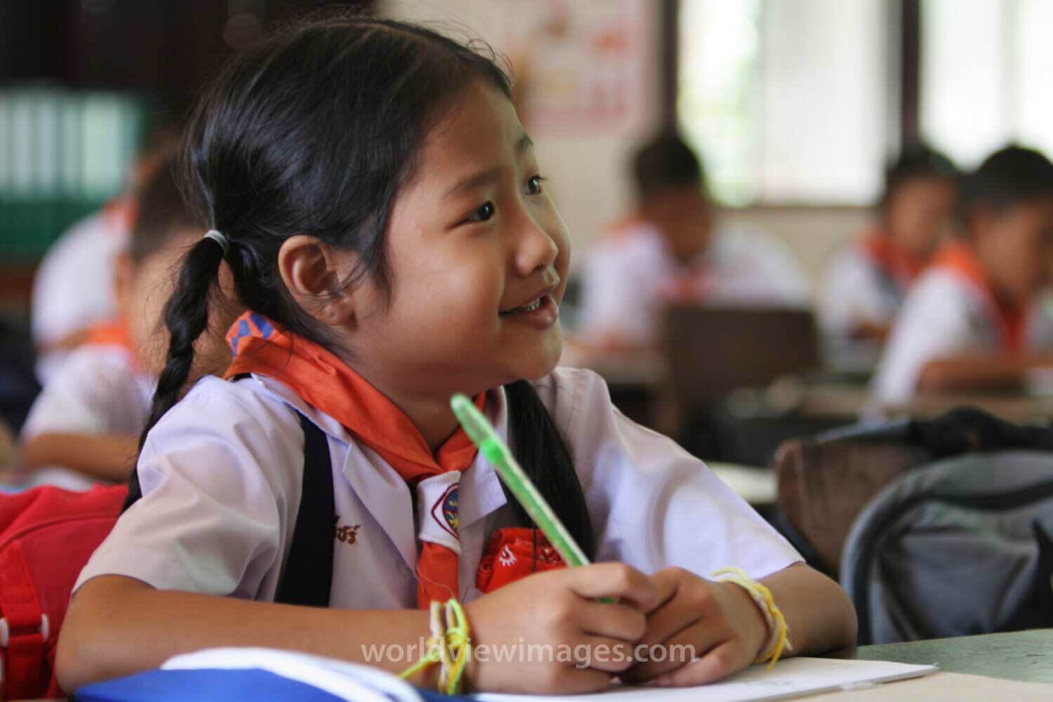 Student in Thailand School