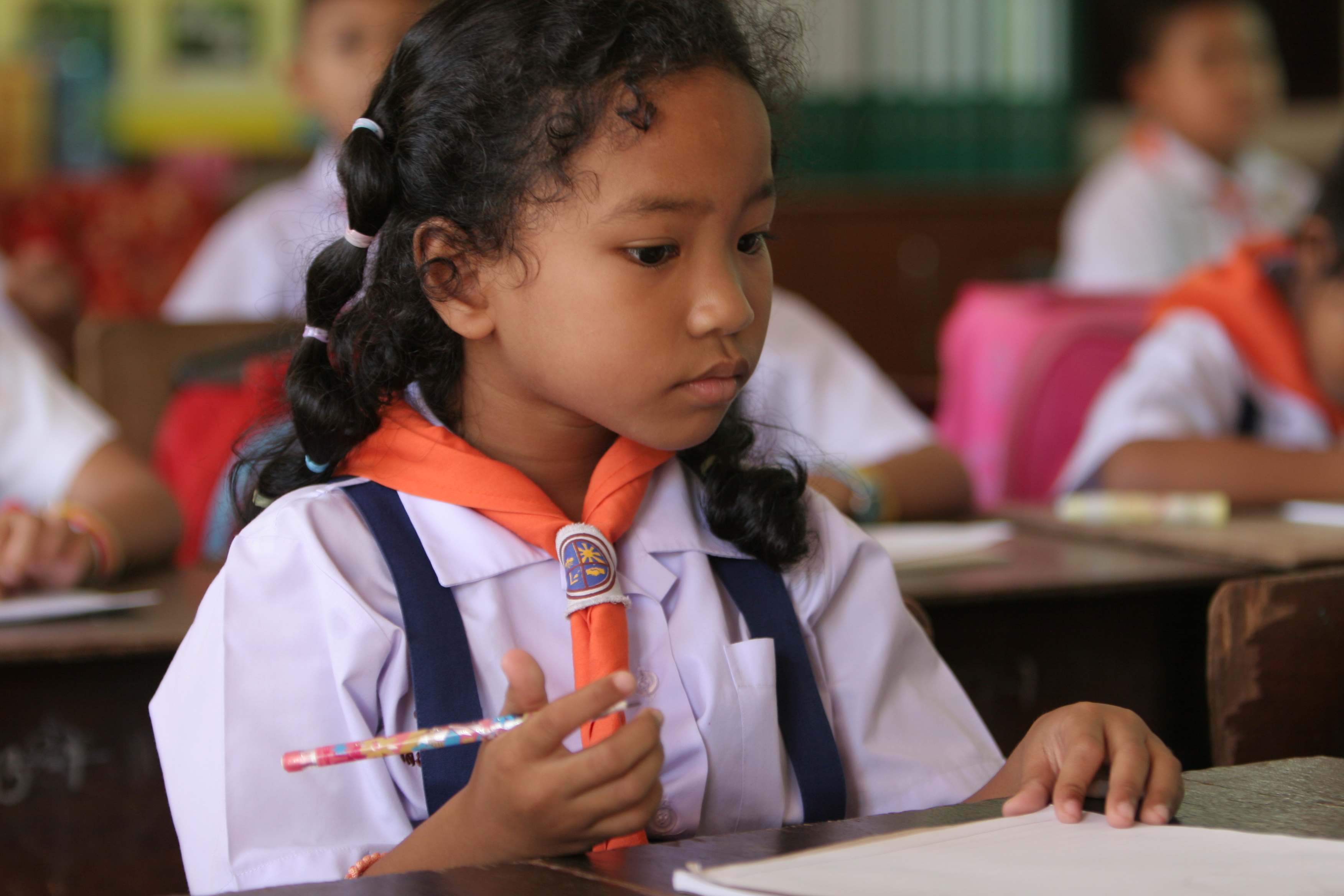 Student in Thailand School