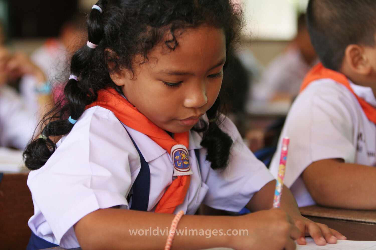 Student in Thailand School