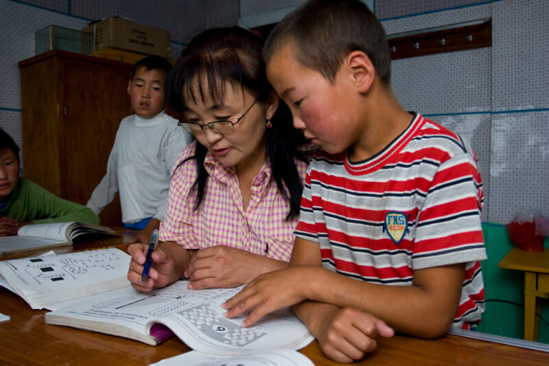 School for Disabled in Mongolia — Children of nomadic herders in Mongolia make up for education that they have missed, in a special summer school program con...