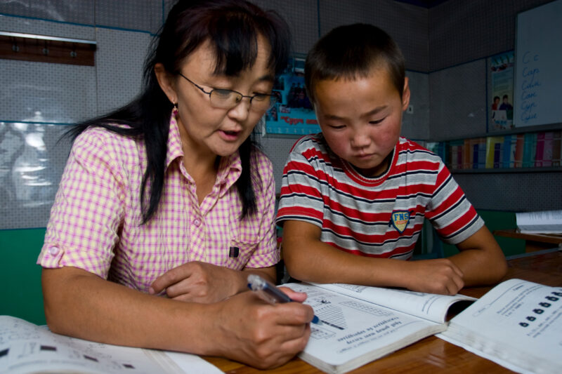School for Disabled in Mongolia — Children of nomadic herders in Mongolia make up for education that they have missed, in a special summer school program con...