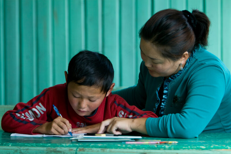 Summer School in Mongolia — Children of nomadic herders in Mongolia make up for education that they have missed, in a special summer school program conducted...