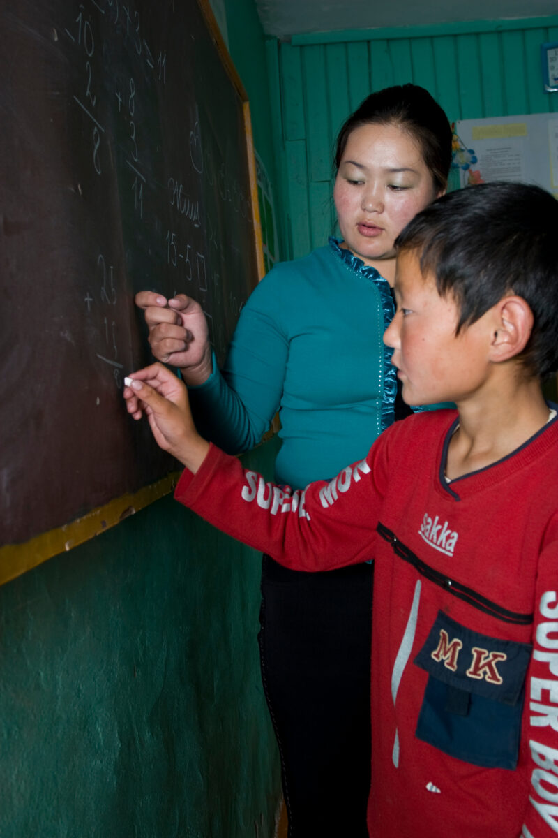 Summer School in Mongolia — Children of nomadic herders in Mongolia make up for education that they have missed, in a special summer school program conducted...