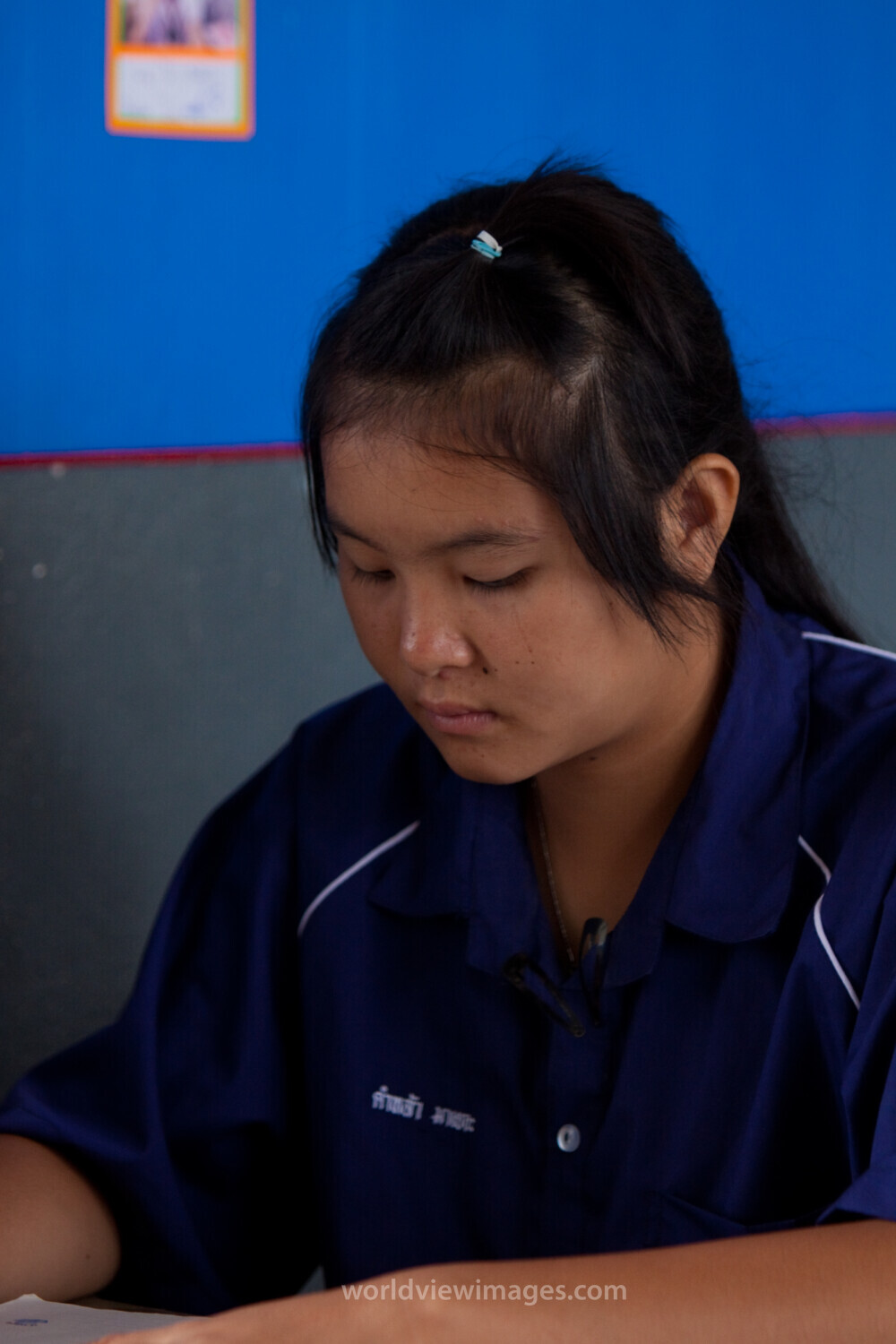 Girls in School in Thailand