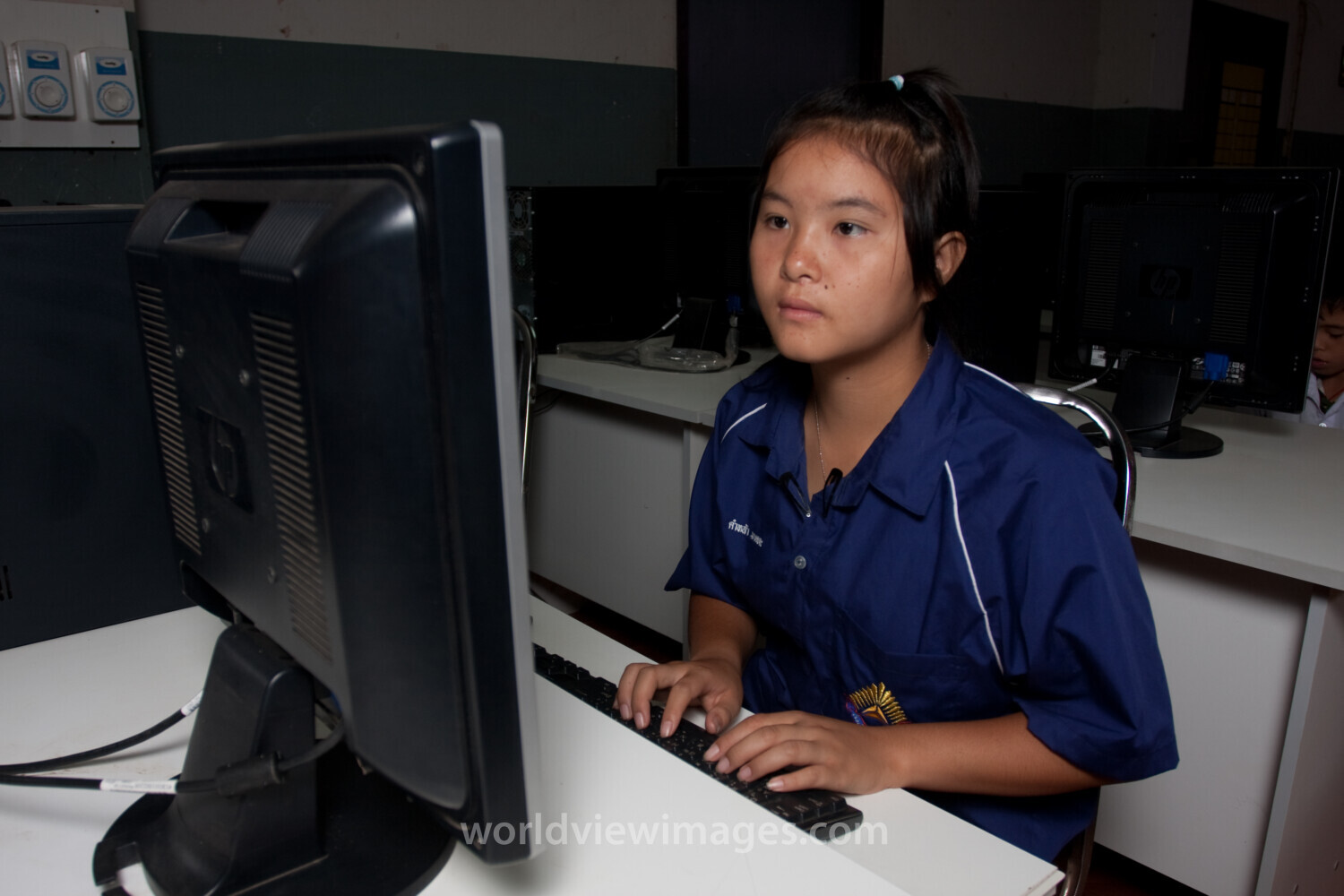 Girls in School in Thailand