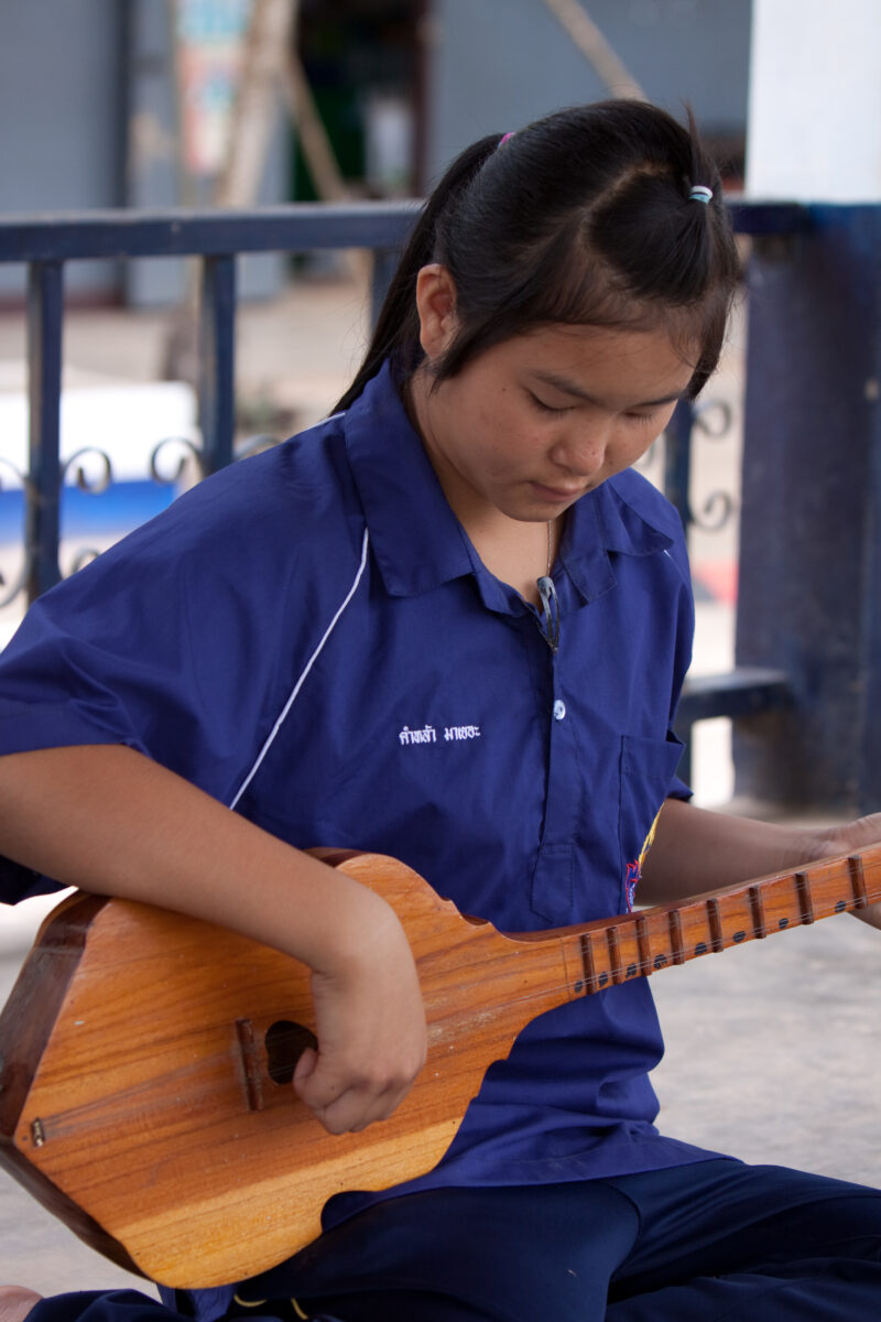 Girls in School in Thailand — Young girls getting an education in Thailand, with the help of scholarships from ADRA — Thailand, School, education, learning, ...