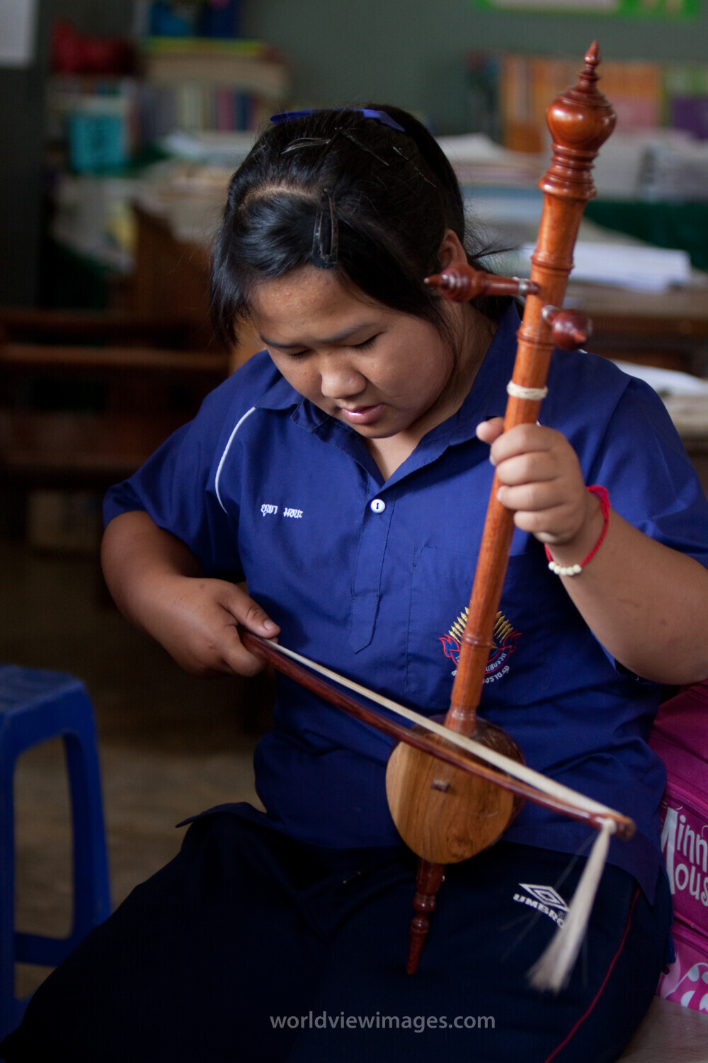 Girls in School in Thailand
