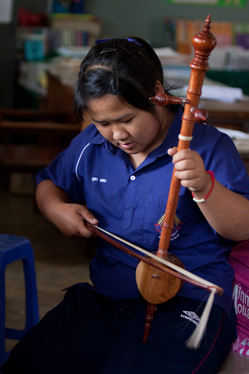 Girls in School in Thailand — Young girls getting an education in Thailand, with the help of scholarships from ADRA — Thailand, School, education, learning, ...
