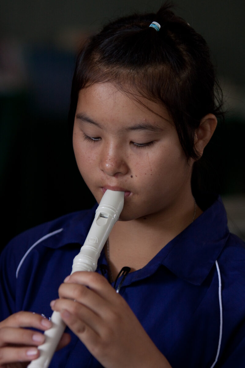 Girls in School in Thailand — Young girls getting an education in Thailand, with the help of scholarships from ADRA — Thailand, School, education, learning, ...