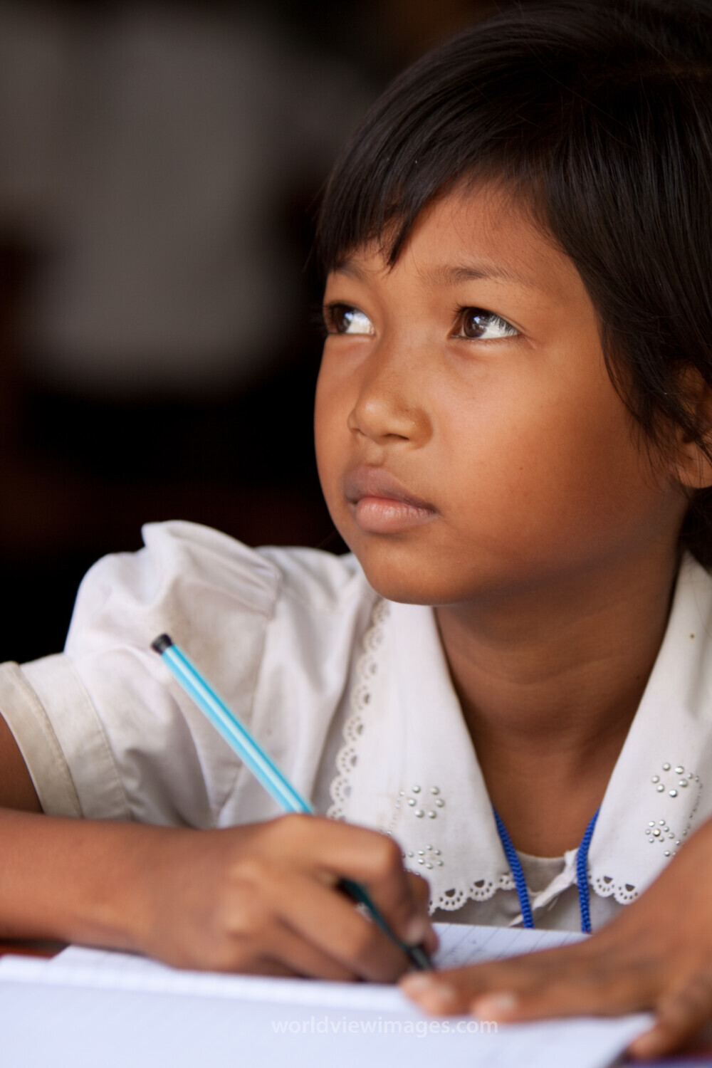Students in School in Cambodia