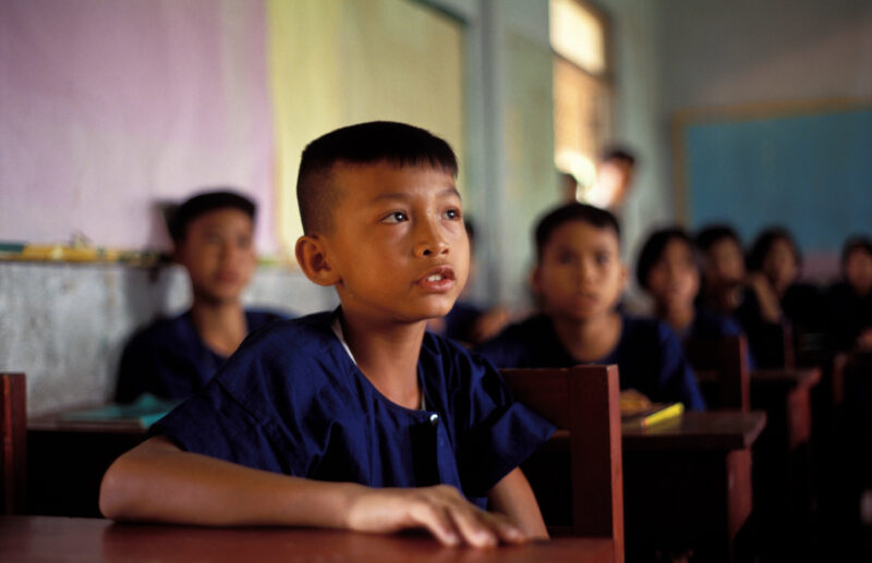 Student in Thailand — Thai Students in Class — Thailand, Thai, Students, school Education