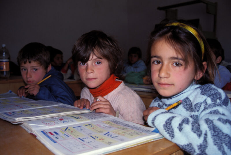 Student in Albania — Children in school in Albania — Albania, school, students, children, education