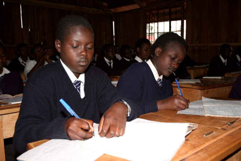 Students in School in Kenya — Students attend school in Kenya, Africa — Kenya, Africa, ADRA, school, education