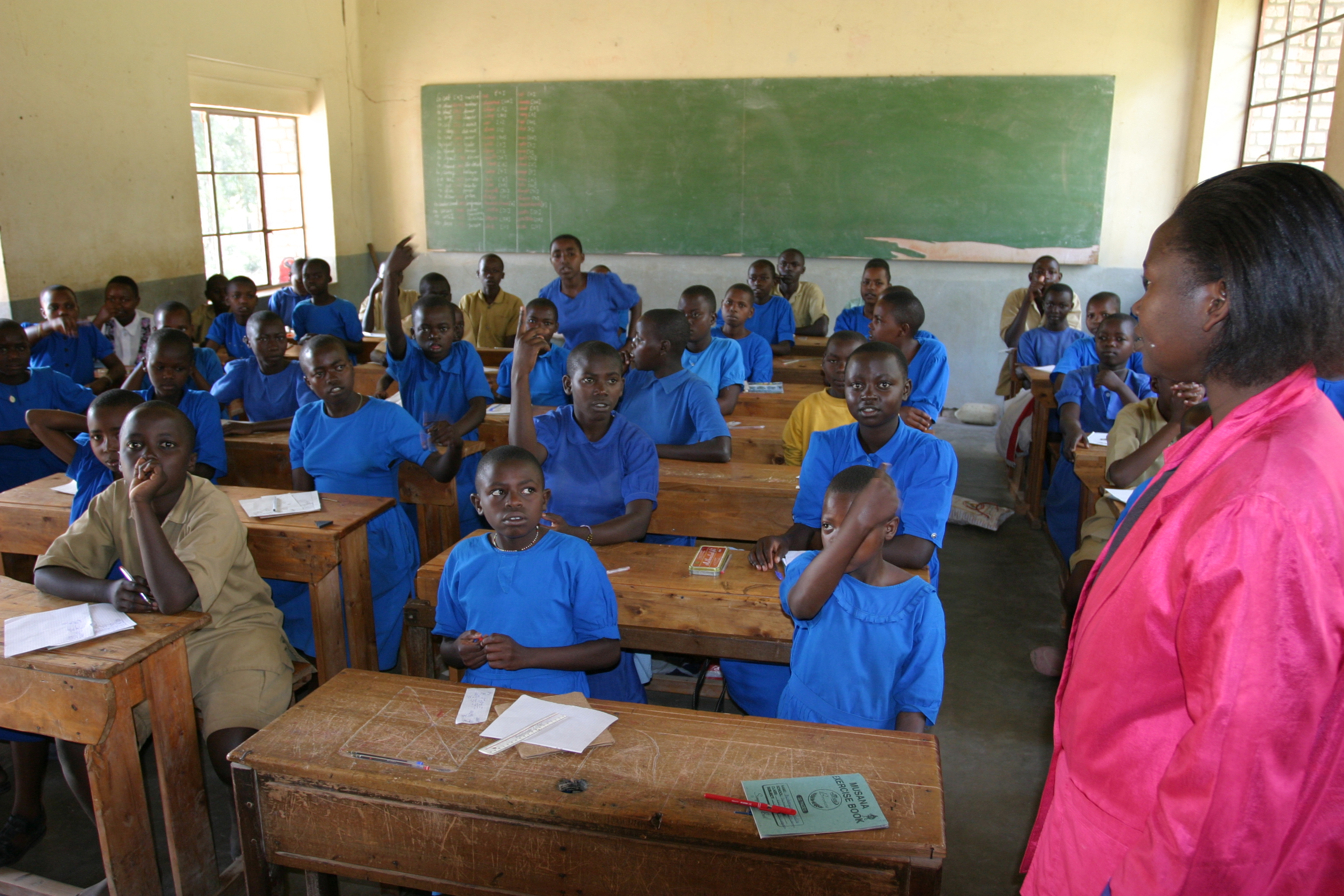 Classroom in Rwanda