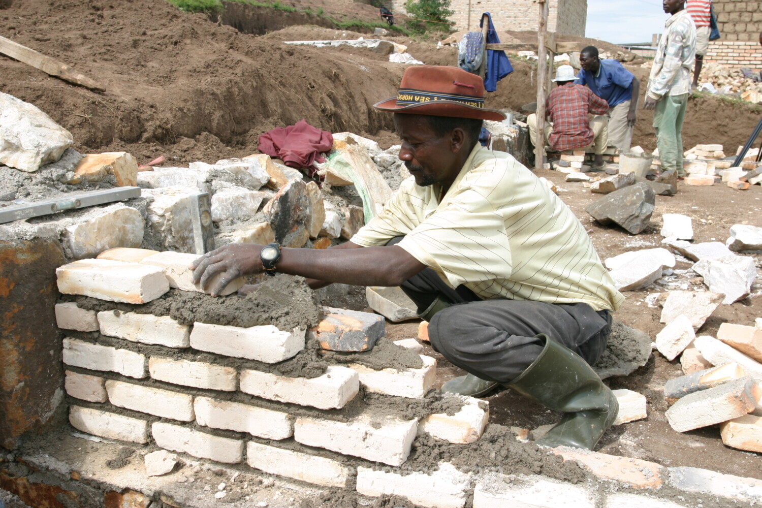 Building Schools in Rwanda