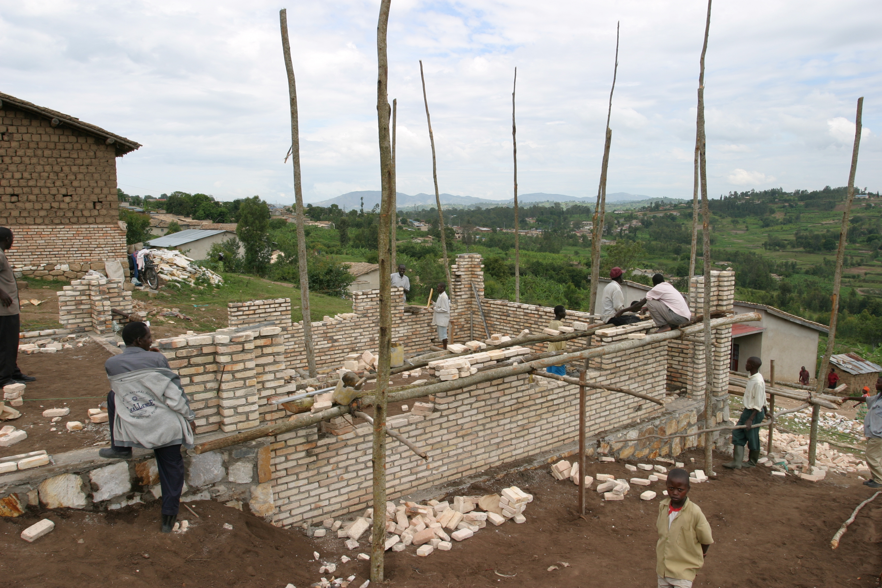Building Schools in Rwanda