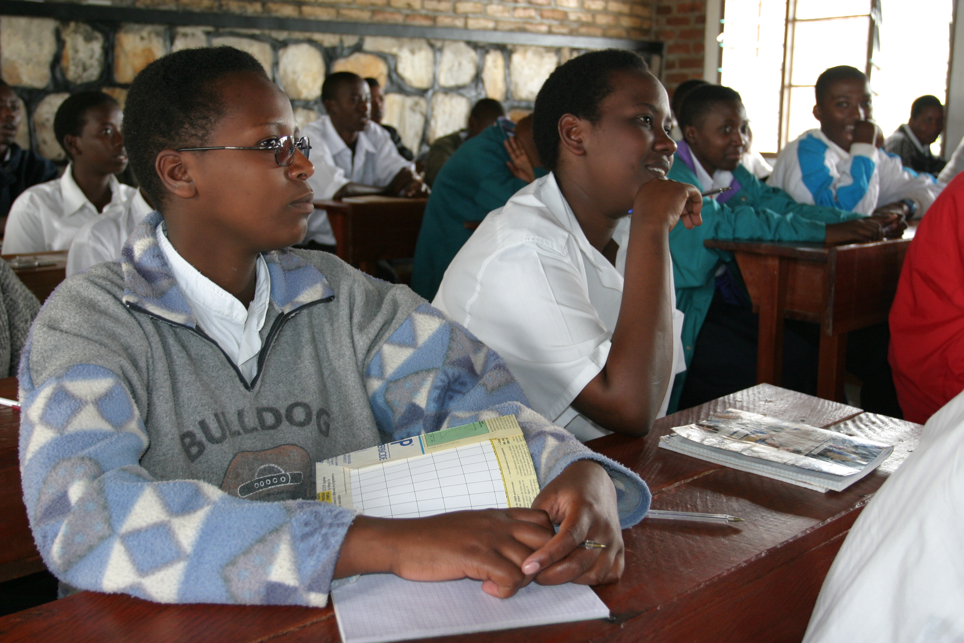Students in School in Rwanda