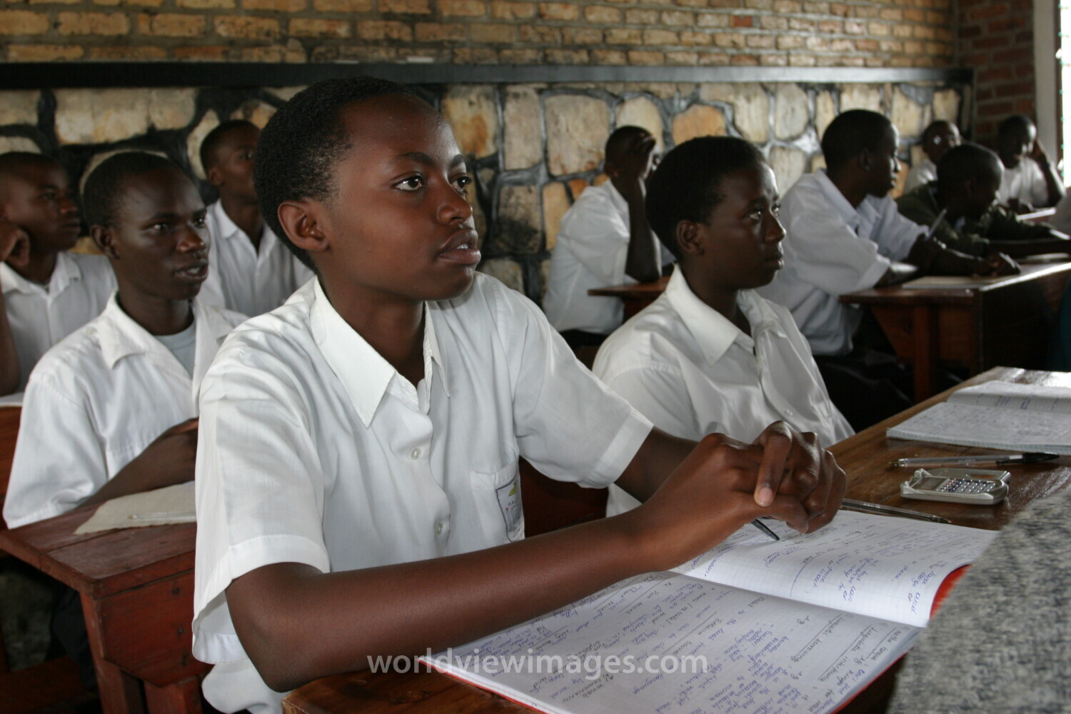 Students in School in Rwanda
